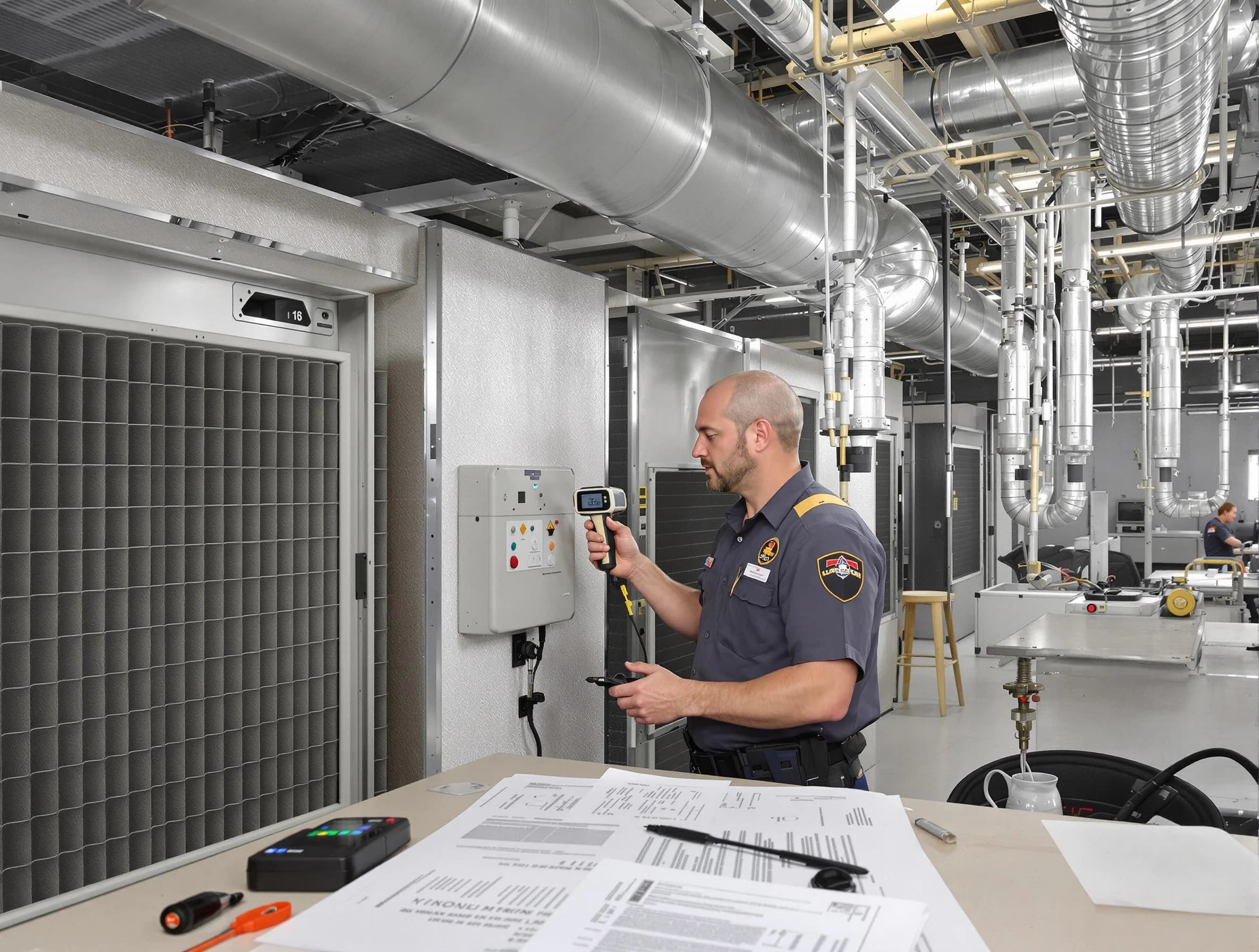 Professional filter system inspection by Vinings Air Duct Cleaning in Vinings