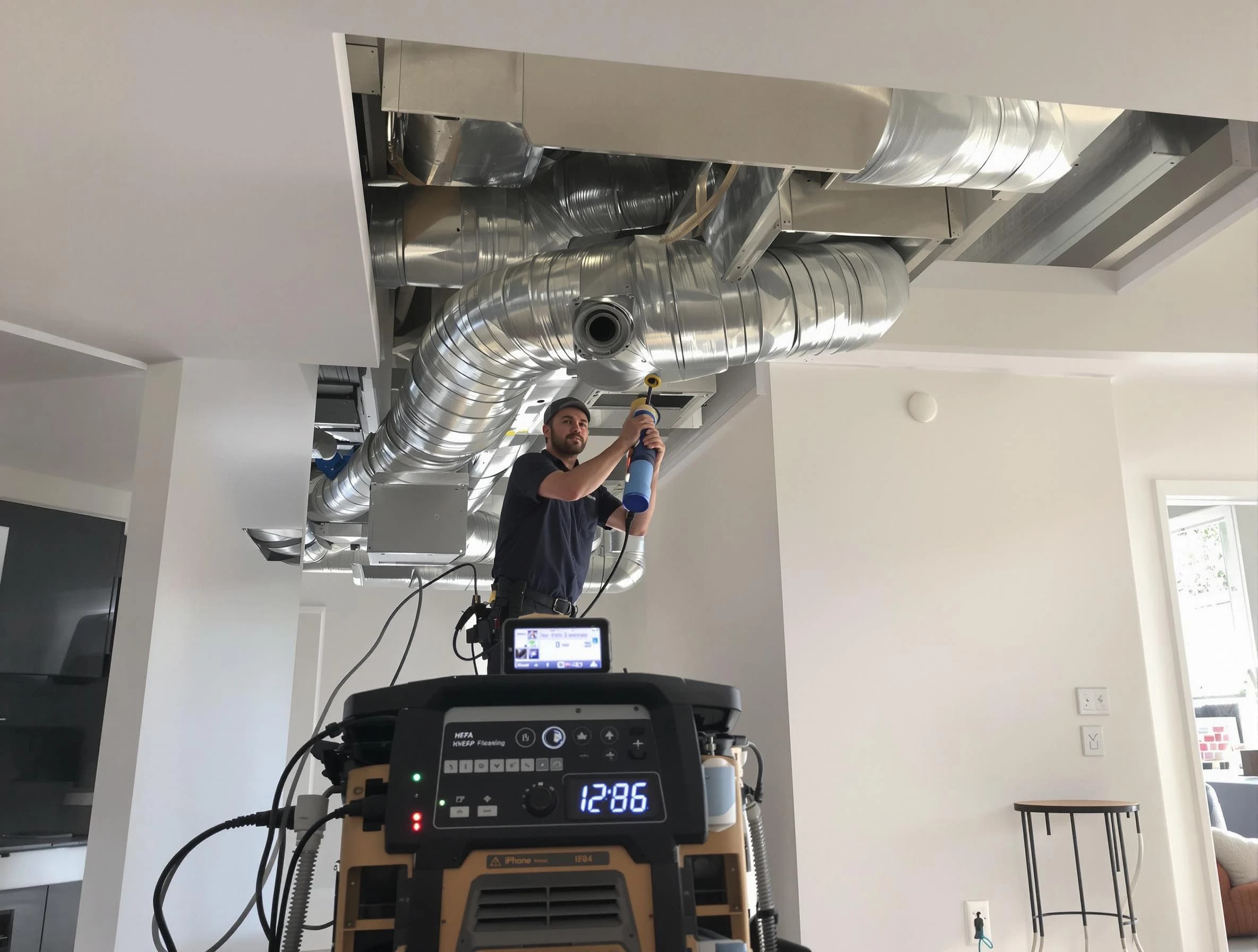 Advanced pure air duct cleaning by Vinings Air Duct Cleaning in Vinings