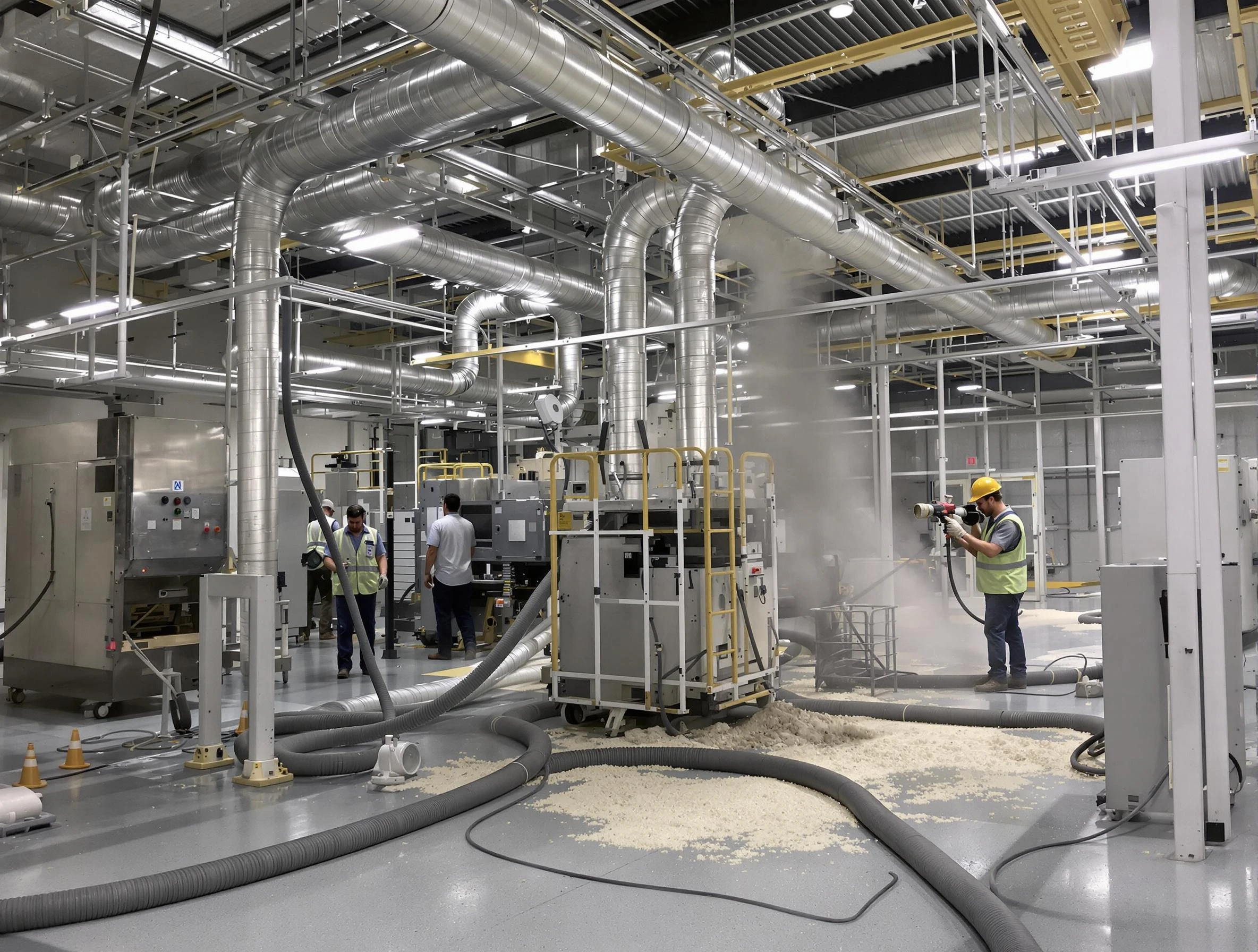 Heavy-duty industrial duct cleaning by Vinings Air Duct Cleaning in Vinings